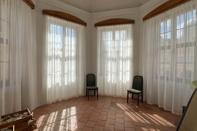 Telč, Galerie, věžka, před obnovou