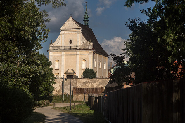 Hřbitovní kostel sv. Anny v Telči